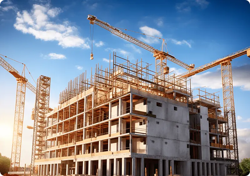 Stavba budovy